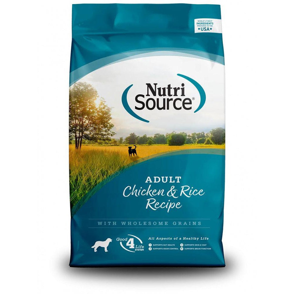 NutriSource Adult Chicken Rice Dry Dog Food