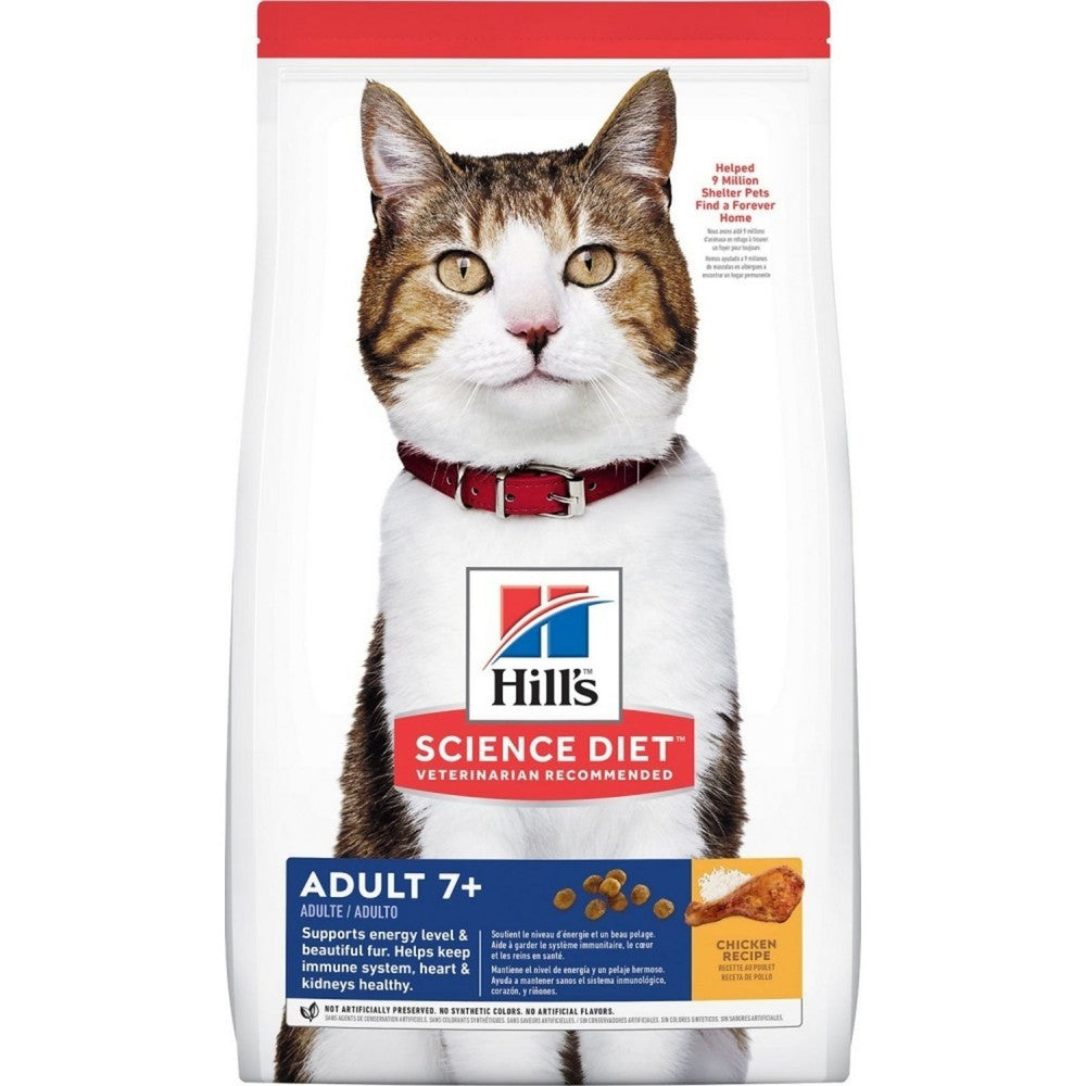 Hill's Science Diet Adult 7+ Chicken Recipe Dry Cat Food