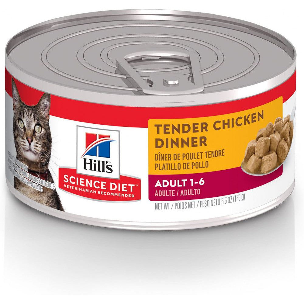 Hill's Science Diet Adult Tender Chicken Dinner Canned Cat Food