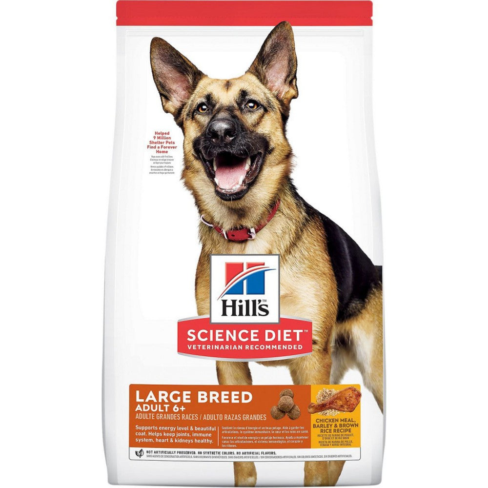 Hill's Science Diet Adult 6+ Large Breed Chicken Meal, Rice, & Barley Recipe Dry Dog Food